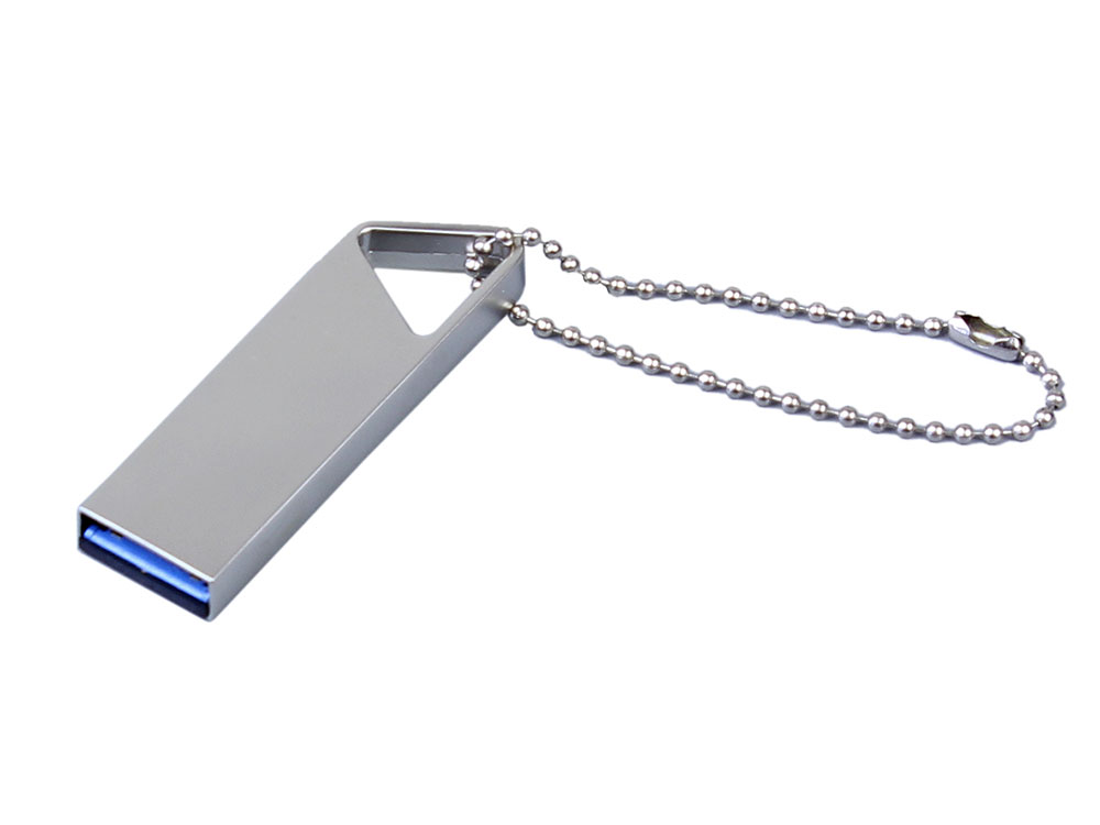 USB 3.0-флешка на 16 Гб с мини чипом и отверстием для цепочки