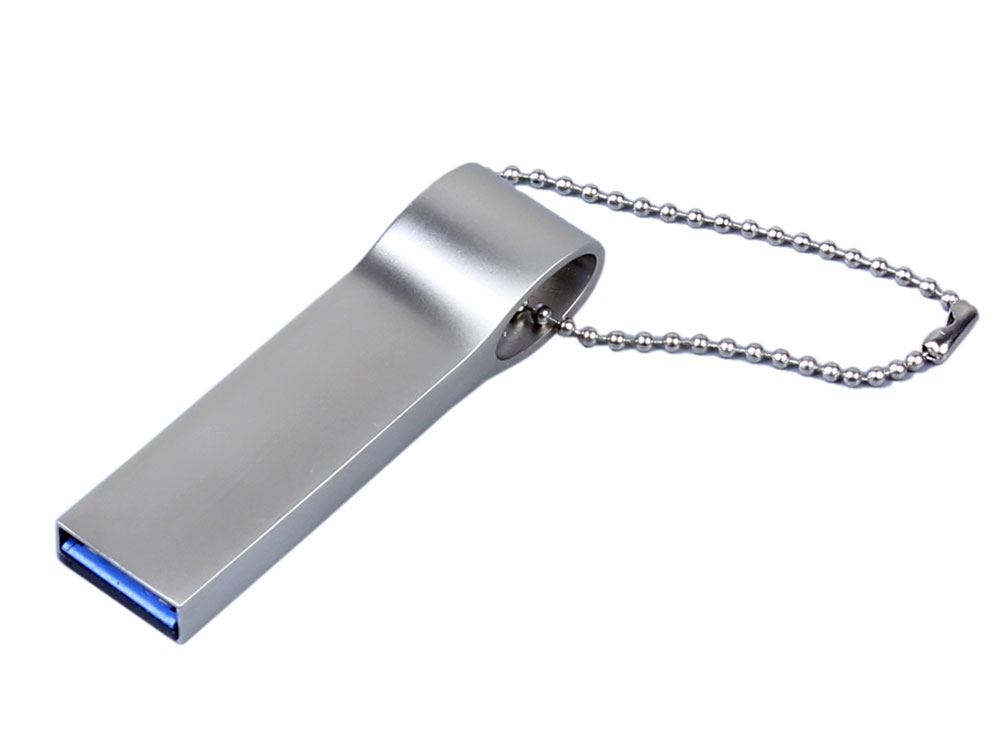 USB 2.0-флешка на 512 Мбайт с мини чипом и боковым отверстием для цепочки